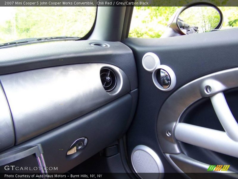 Chili Red / Grey/Carbon Black 2007 Mini Cooper S John Cooper Works Convertible
