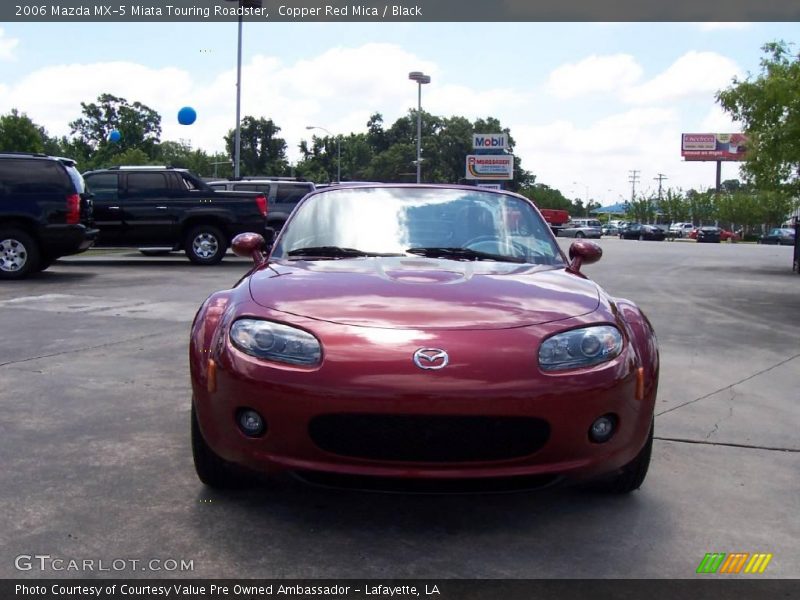 Copper Red Mica / Black 2006 Mazda MX-5 Miata Touring Roadster