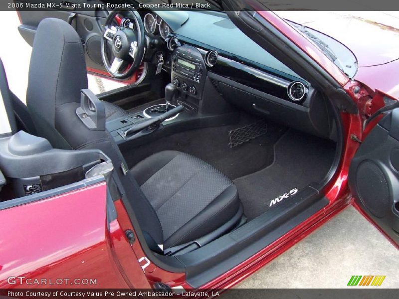 Copper Red Mica / Black 2006 Mazda MX-5 Miata Touring Roadster