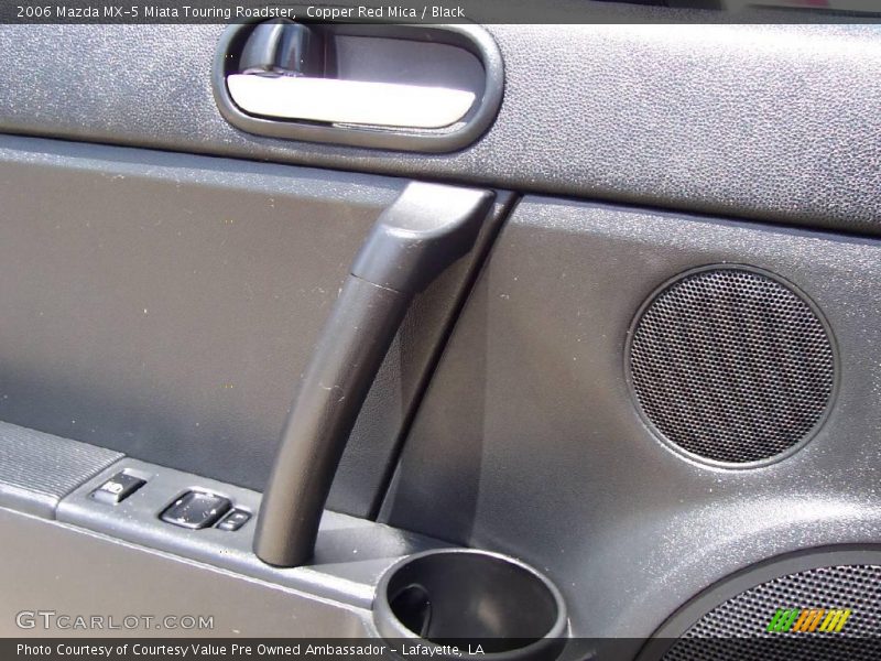 Copper Red Mica / Black 2006 Mazda MX-5 Miata Touring Roadster