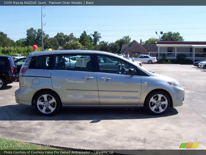 Platinum Silver Metallic / Black 2006 Mazda MAZDA5 Sport