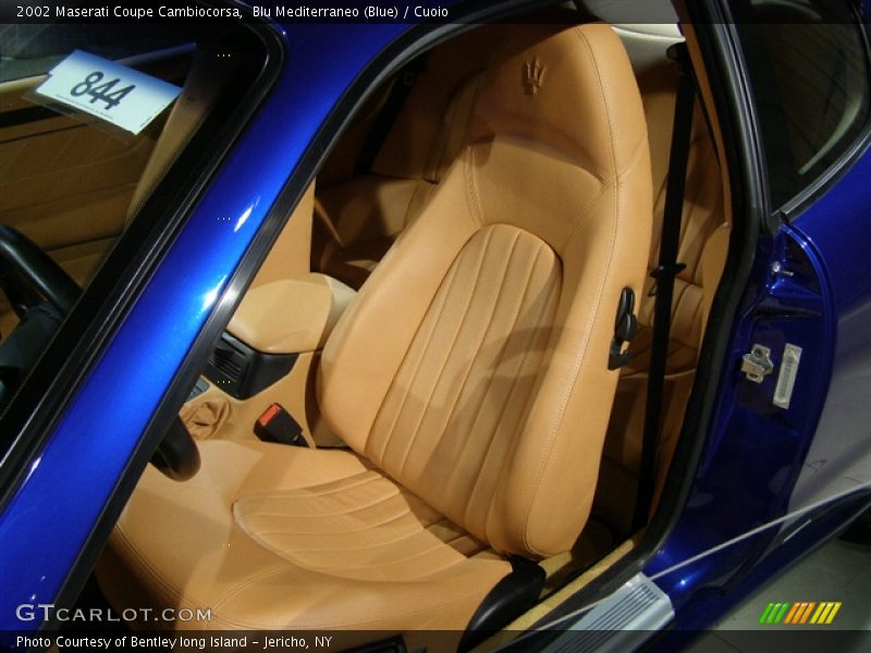 Blu Mediterraneo (Blue) / Cuoio 2002 Maserati Coupe Cambiocorsa