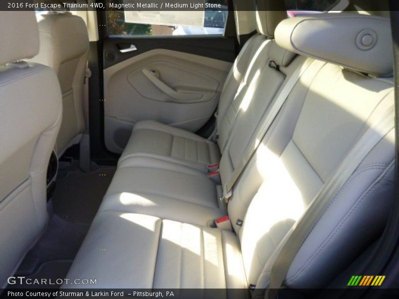 Magnetic Metallic / Medium Light Stone 2016 Ford Escape Titanium 4WD