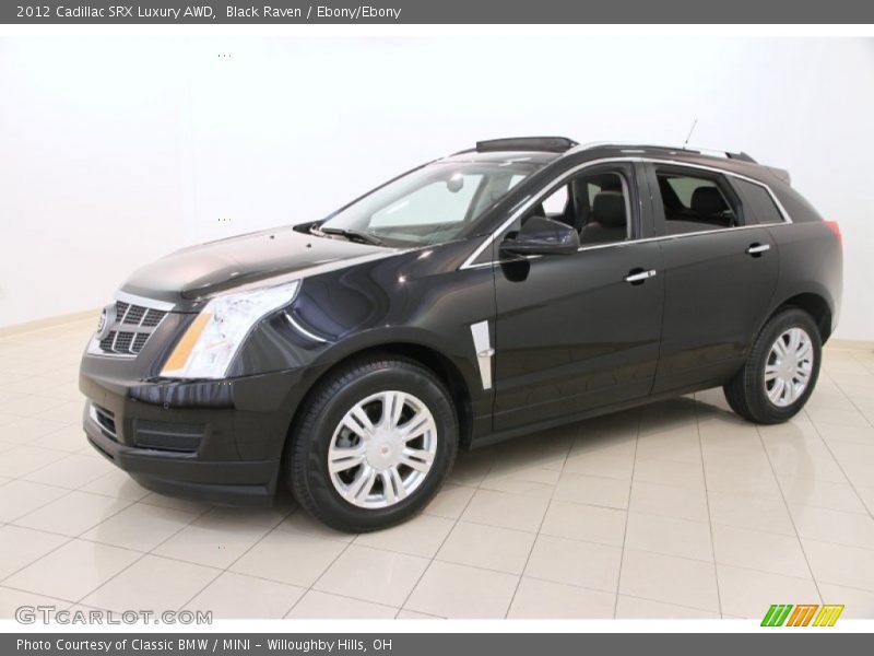 Black Raven / Ebony/Ebony 2012 Cadillac SRX Luxury AWD