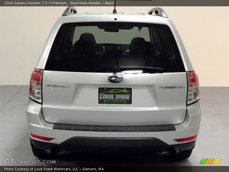 Steel Silver Metallic / Black 2009 Subaru Forester 2.5 X Premium