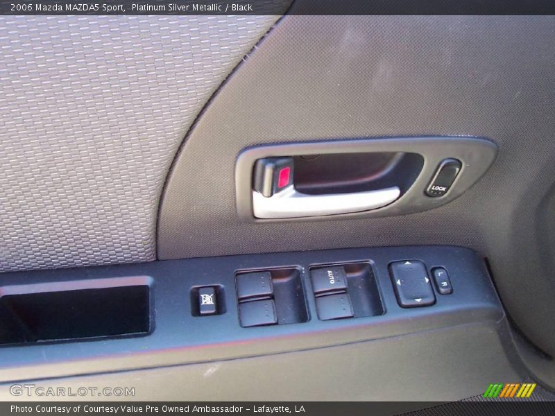 Platinum Silver Metallic / Black 2006 Mazda MAZDA5 Sport