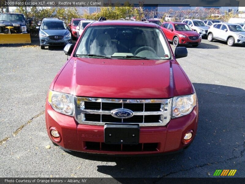 Redfire Metallic / Camel 2008 Ford Escape XLT 4WD
