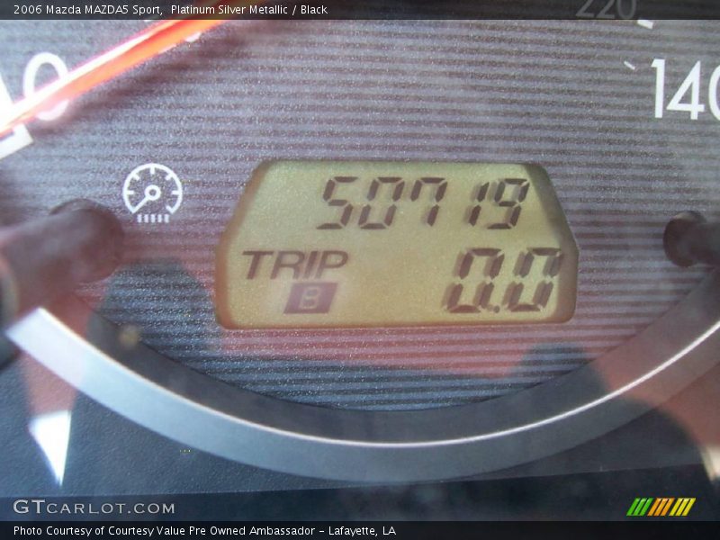 Platinum Silver Metallic / Black 2006 Mazda MAZDA5 Sport