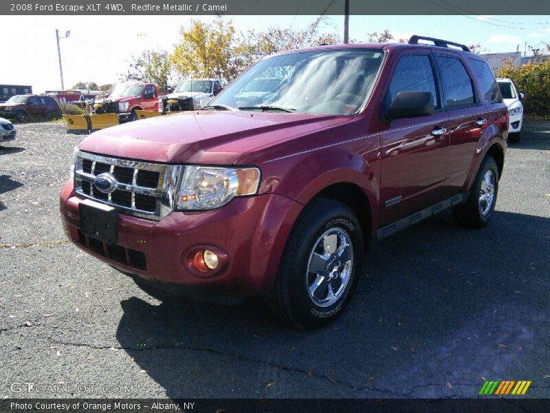 Redfire Metallic / Camel 2008 Ford Escape XLT 4WD