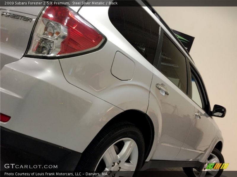 Steel Silver Metallic / Black 2009 Subaru Forester 2.5 X Premium