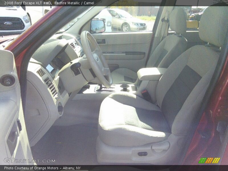 Redfire Metallic / Camel 2008 Ford Escape XLT 4WD