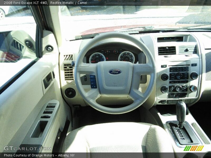 Redfire Metallic / Camel 2008 Ford Escape XLT 4WD
