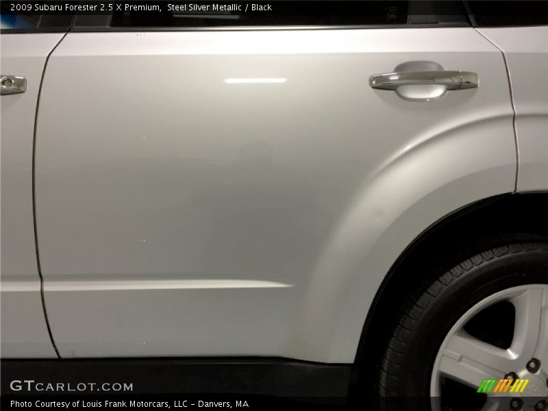 Steel Silver Metallic / Black 2009 Subaru Forester 2.5 X Premium