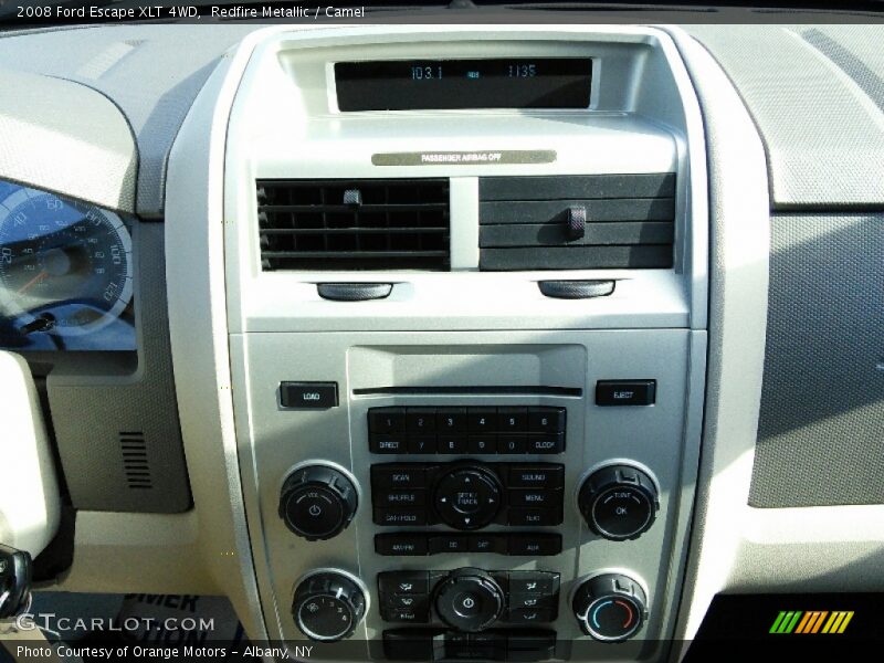 Redfire Metallic / Camel 2008 Ford Escape XLT 4WD