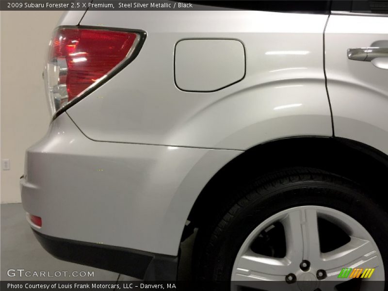 Steel Silver Metallic / Black 2009 Subaru Forester 2.5 X Premium