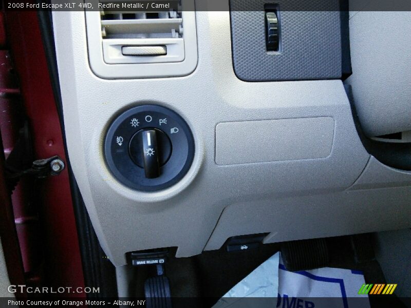 Redfire Metallic / Camel 2008 Ford Escape XLT 4WD