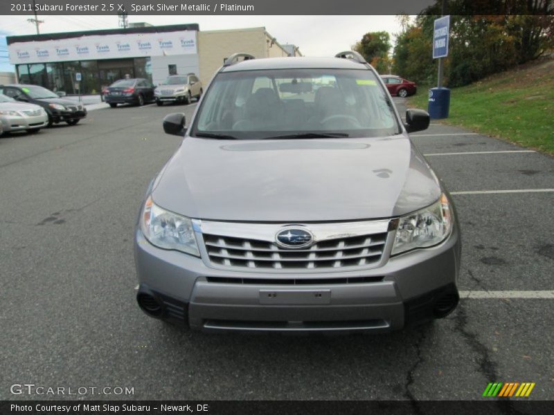 Spark Silver Metallic / Platinum 2011 Subaru Forester 2.5 X