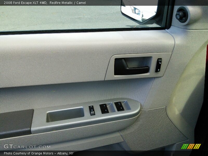 Redfire Metallic / Camel 2008 Ford Escape XLT 4WD