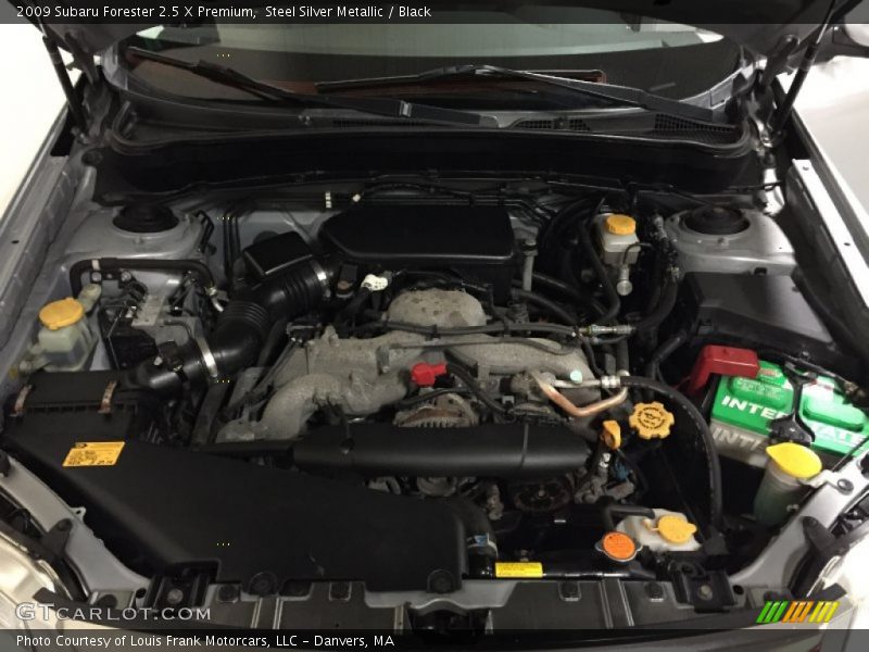 Steel Silver Metallic / Black 2009 Subaru Forester 2.5 X Premium
