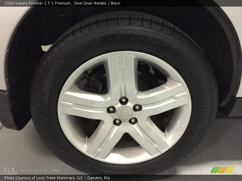 Steel Silver Metallic / Black 2009 Subaru Forester 2.5 X Premium