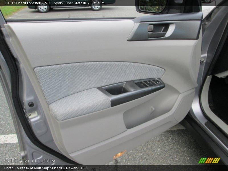 Spark Silver Metallic / Platinum 2011 Subaru Forester 2.5 X