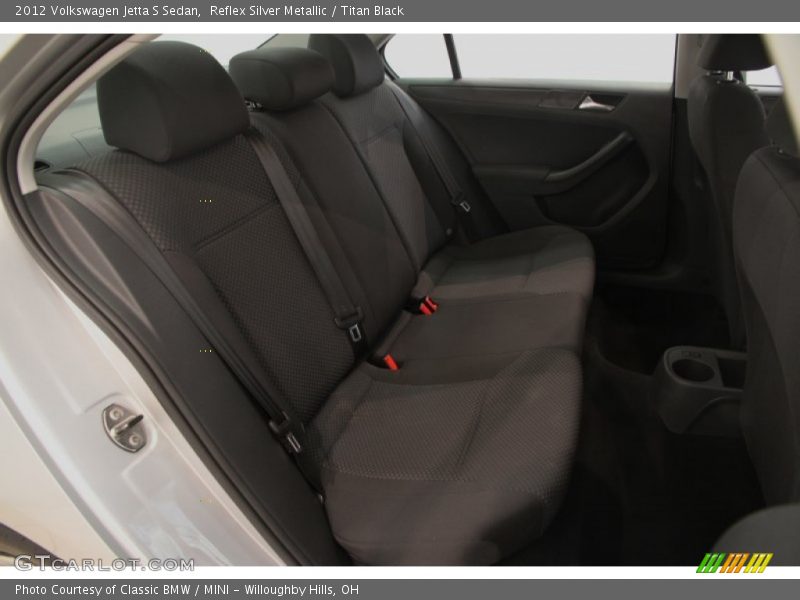 Reflex Silver Metallic / Titan Black 2012 Volkswagen Jetta S Sedan