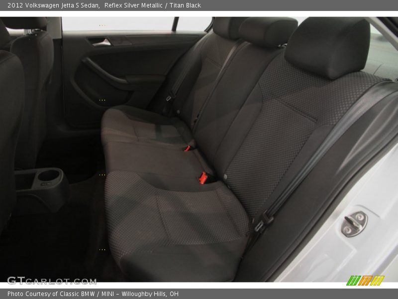 Reflex Silver Metallic / Titan Black 2012 Volkswagen Jetta S Sedan