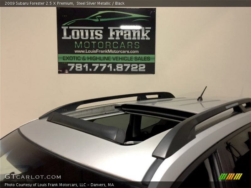 Steel Silver Metallic / Black 2009 Subaru Forester 2.5 X Premium
