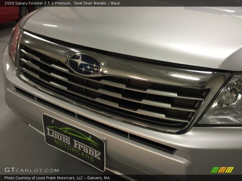 Steel Silver Metallic / Black 2009 Subaru Forester 2.5 X Premium