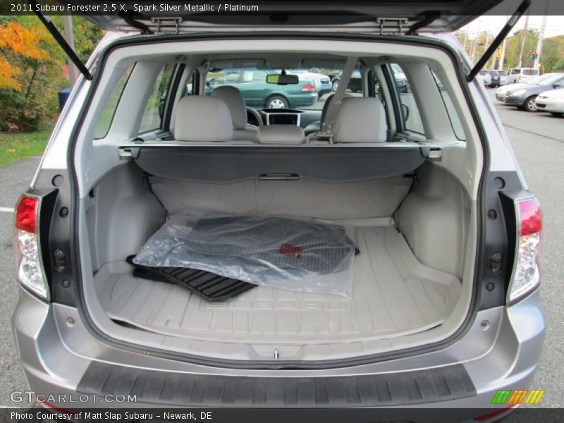 Spark Silver Metallic / Platinum 2011 Subaru Forester 2.5 X