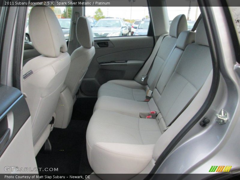 Spark Silver Metallic / Platinum 2011 Subaru Forester 2.5 X