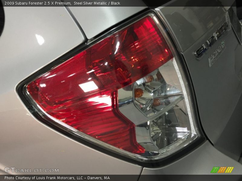 Steel Silver Metallic / Black 2009 Subaru Forester 2.5 X Premium