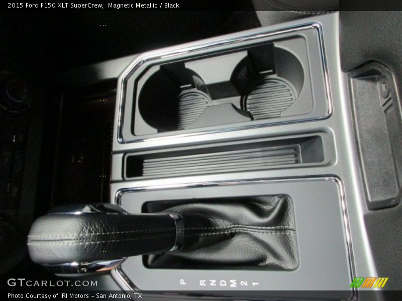 Magnetic Metallic / Black 2015 Ford F150 XLT SuperCrew