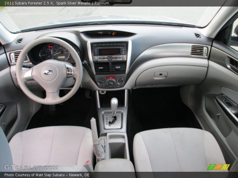 Spark Silver Metallic / Platinum 2011 Subaru Forester 2.5 X