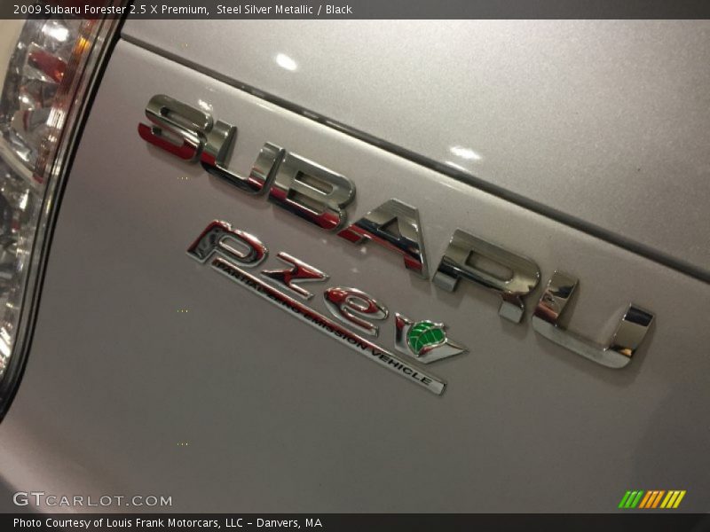 Steel Silver Metallic / Black 2009 Subaru Forester 2.5 X Premium