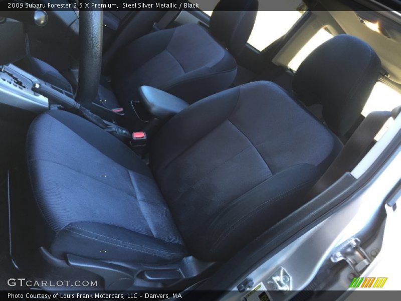 Steel Silver Metallic / Black 2009 Subaru Forester 2.5 X Premium