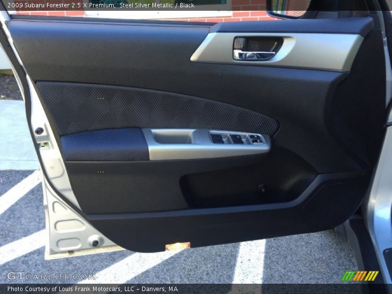 Steel Silver Metallic / Black 2009 Subaru Forester 2.5 X Premium