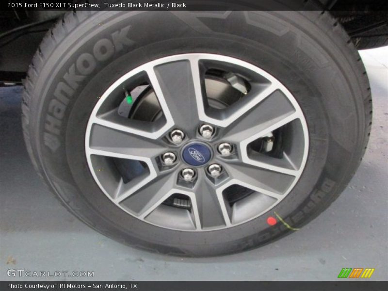 Tuxedo Black Metallic / Black 2015 Ford F150 XLT SuperCrew
