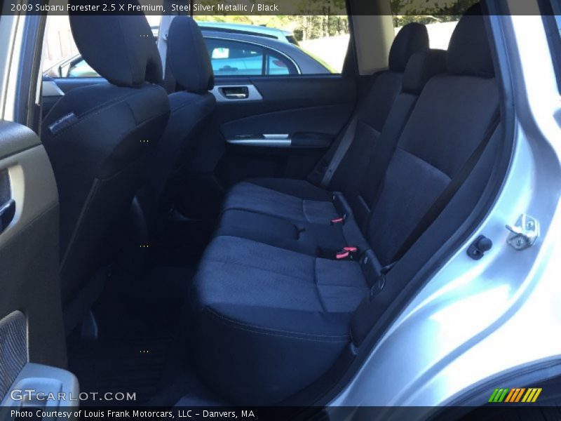 Steel Silver Metallic / Black 2009 Subaru Forester 2.5 X Premium