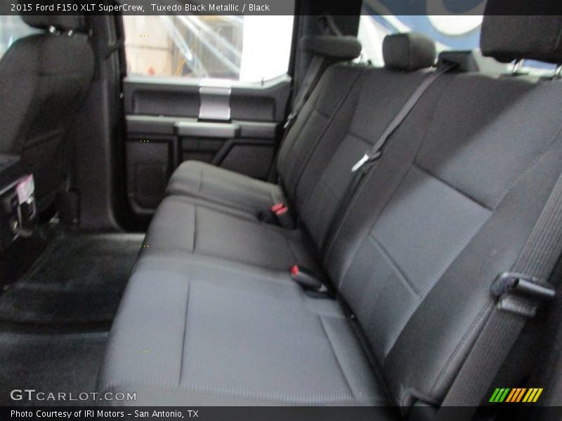 Tuxedo Black Metallic / Black 2015 Ford F150 XLT SuperCrew
