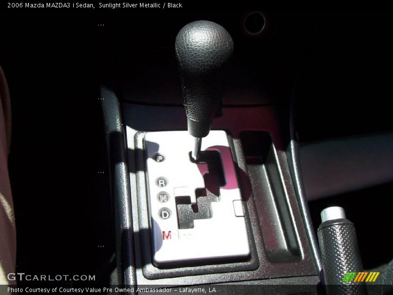 Sunlight Silver Metallic / Black 2006 Mazda MAZDA3 i Sedan
