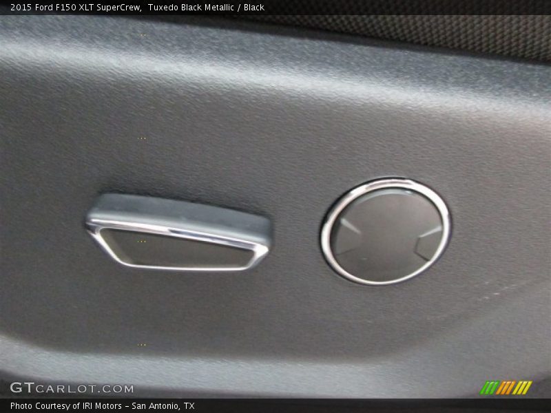 Tuxedo Black Metallic / Black 2015 Ford F150 XLT SuperCrew