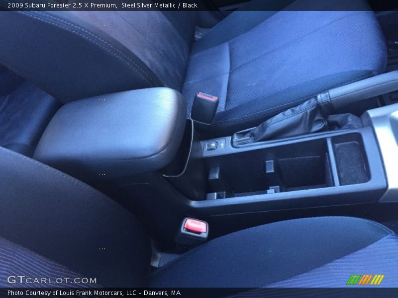 Steel Silver Metallic / Black 2009 Subaru Forester 2.5 X Premium