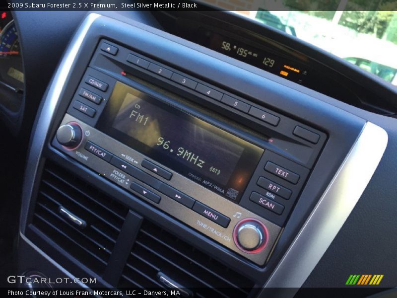 Steel Silver Metallic / Black 2009 Subaru Forester 2.5 X Premium