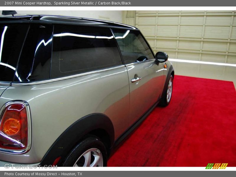 Sparkling Silver Metallic / Carbon Black/Black 2007 Mini Cooper Hardtop