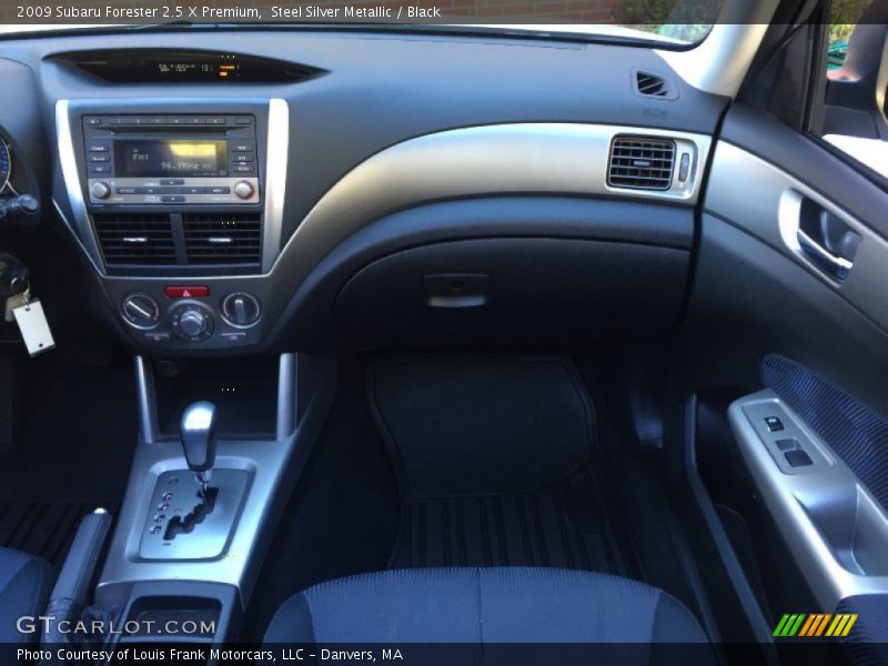 Steel Silver Metallic / Black 2009 Subaru Forester 2.5 X Premium