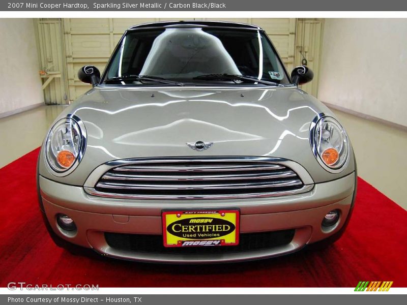 Sparkling Silver Metallic / Carbon Black/Black 2007 Mini Cooper Hardtop