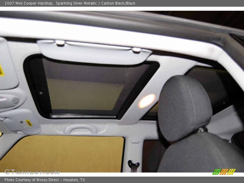 Sparkling Silver Metallic / Carbon Black/Black 2007 Mini Cooper Hardtop