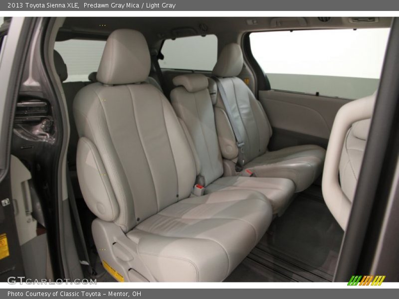 Predawn Gray Mica / Light Gray 2013 Toyota Sienna XLE