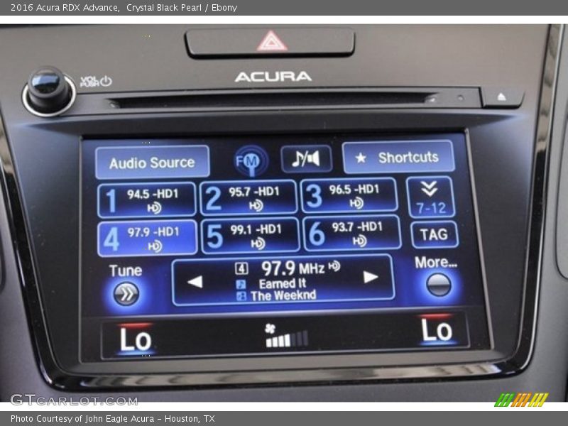 Crystal Black Pearl / Ebony 2016 Acura RDX Advance